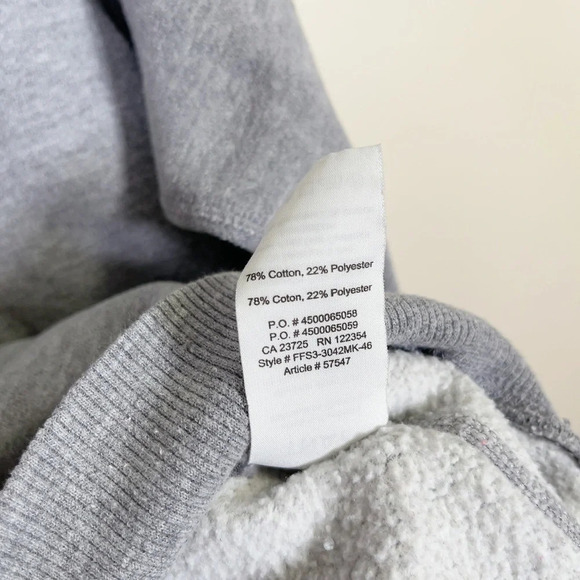 Aritzia Tna Baltic  Embroidered Grey Hoodie - Picture 12 of 15
